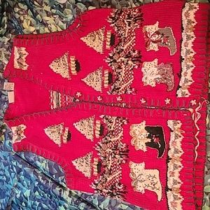 Vintage Christmas Vest